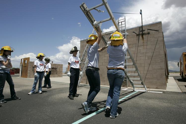 Fire camp for girls