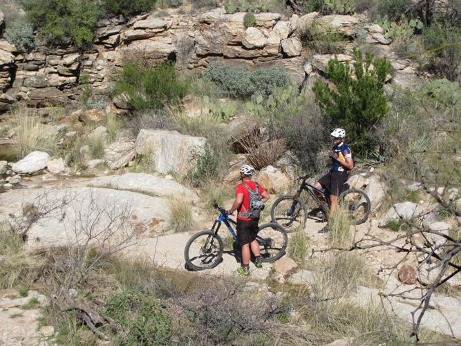 Milagrosa mountain bikers