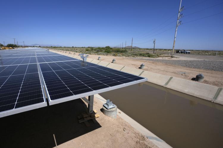 Gila River Indian Community solar panel-over-canal project powers up
