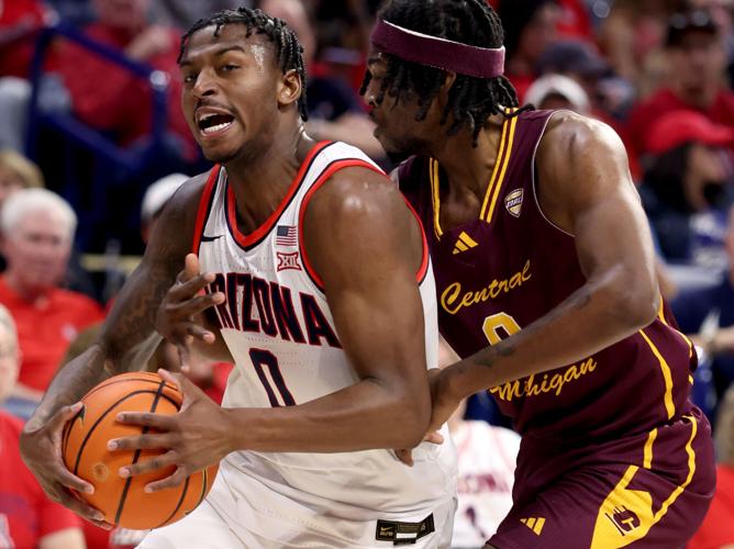 University of Arizona vs Central Michigan, basketball | Dec. 21, 2024