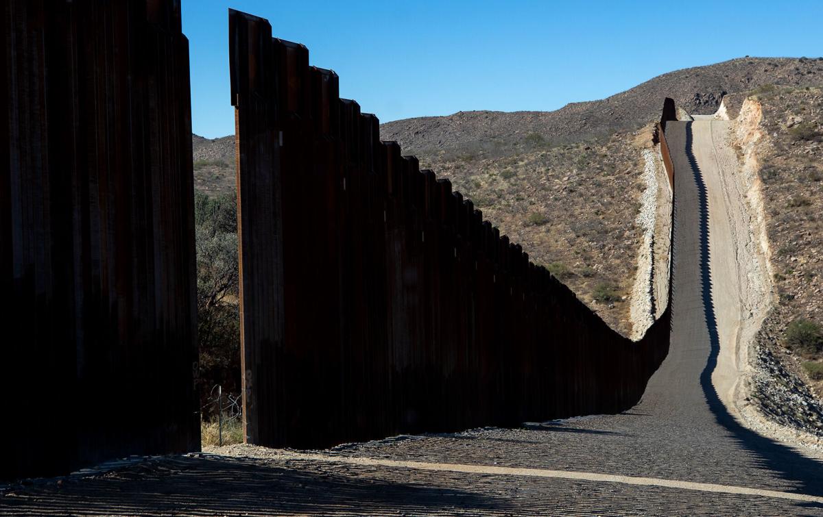 Border wall, 2021
