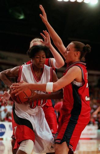 Adia Barnes through the years