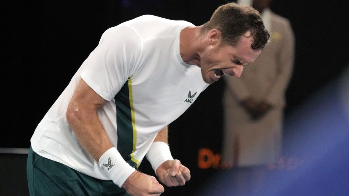 Andy Murray tops Matteo Berrettini in 5-set epic at Australian Open