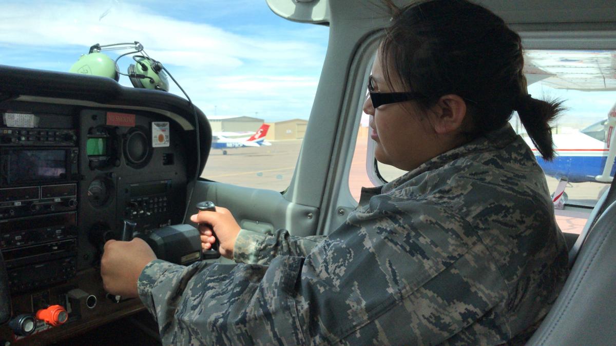 Navajo youths copilot planes over the Grand Canyon