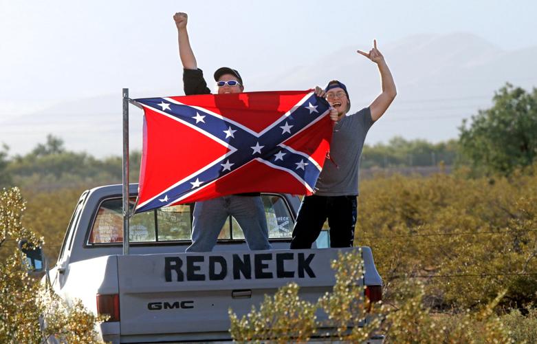 Confederate flag at Marana High School