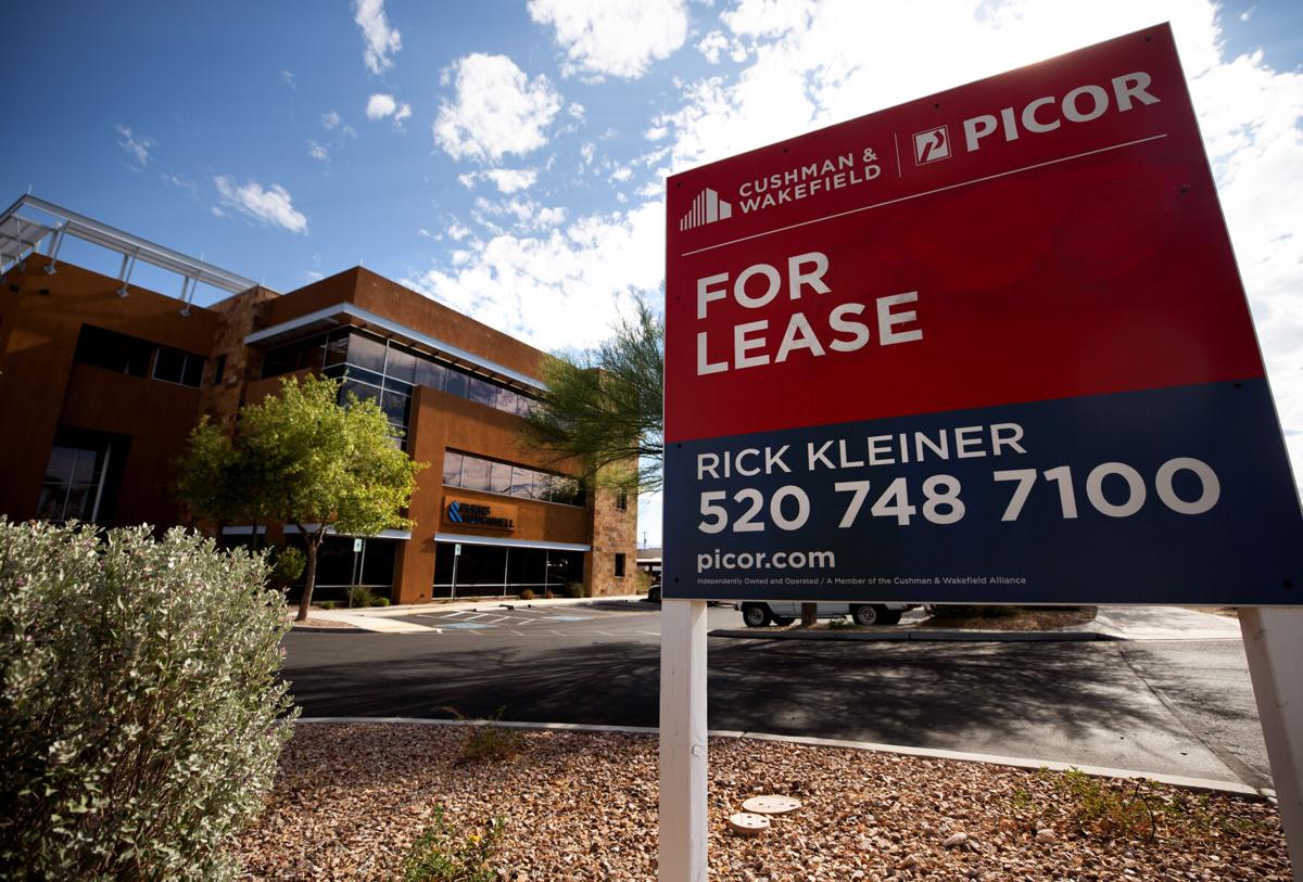 Empty office space in Tucson, 2023