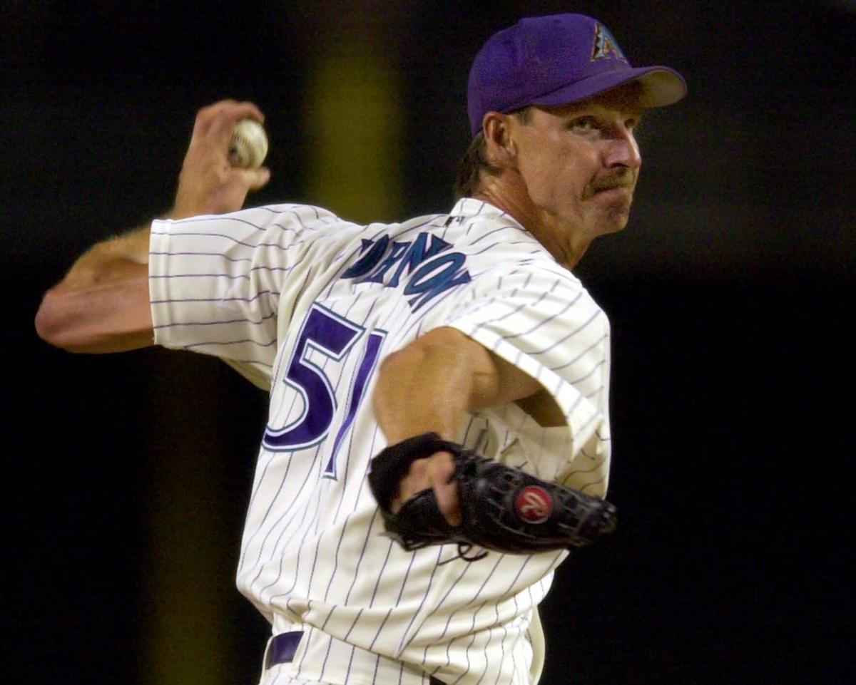 Photos Randy Johnson through his baseball career Professional