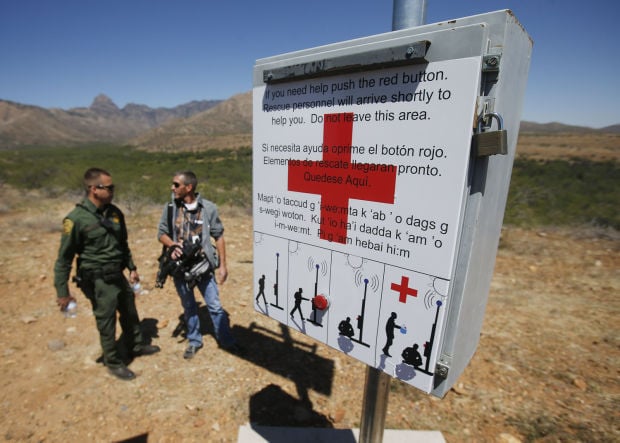 Border Patrol rescue beacons