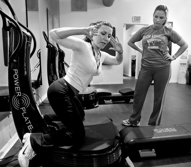 New fitness machine utilizes vibration  