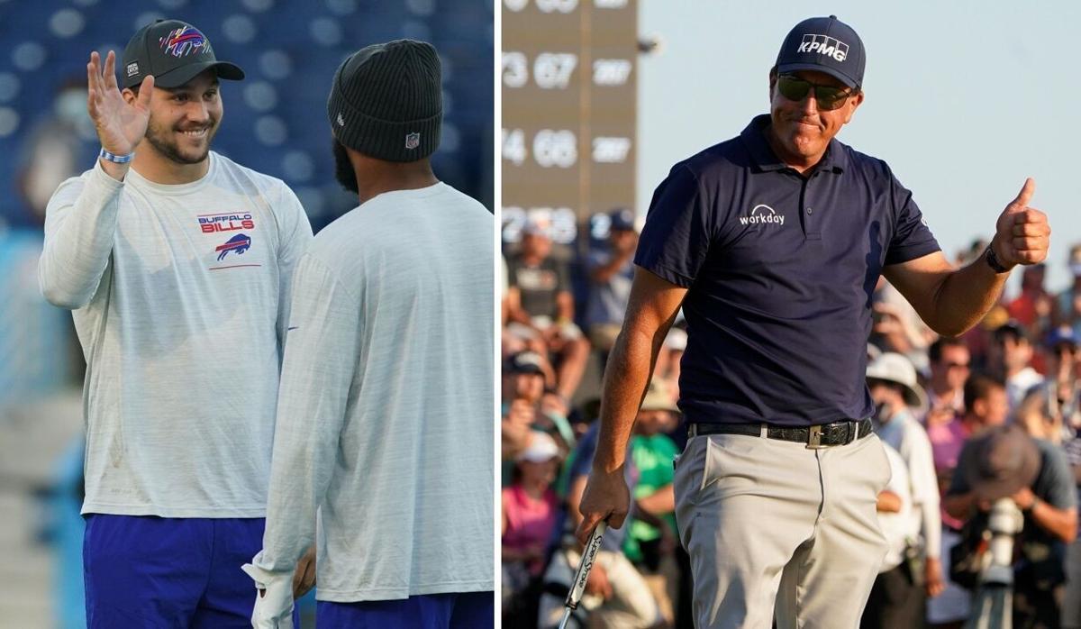 Josh Allen Phil Mickelson