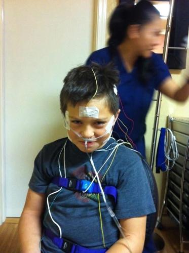 A photo of Tommy Troy as a child.