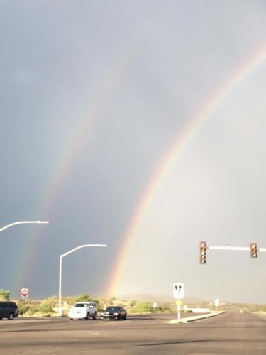 Monsoon rainbows in Tucson