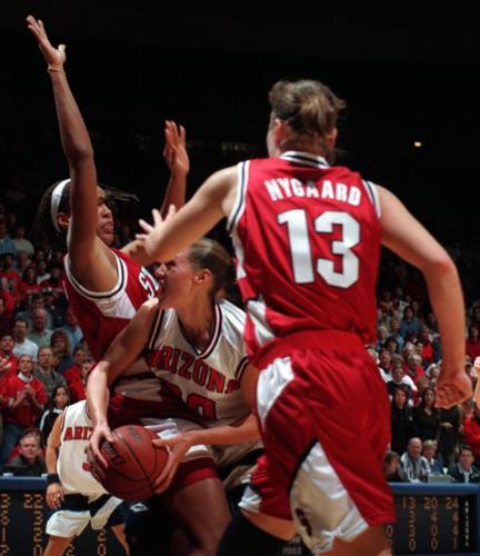 Adia Barnes through the years