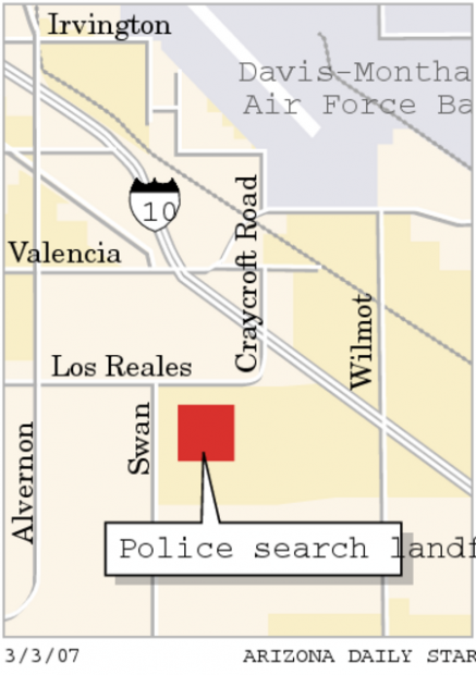 60 searching landfill find no evidence in tot's killing  