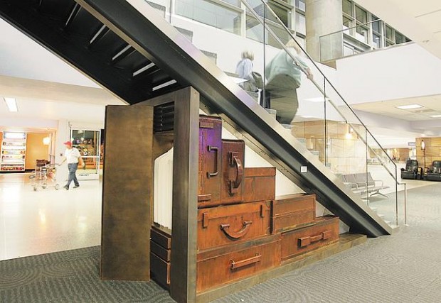 Tucson's airport proudly displays works of many prominent local artists  