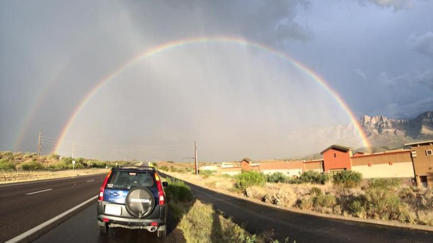 Monsoon rainbows in Tucson