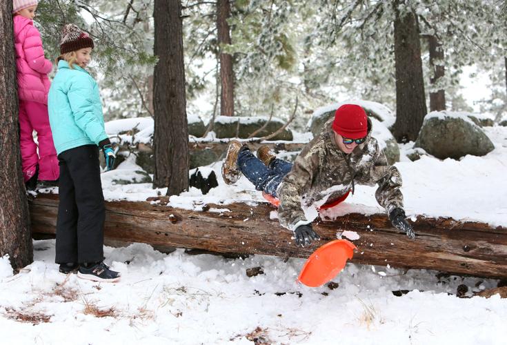 Snow on the Catalinas