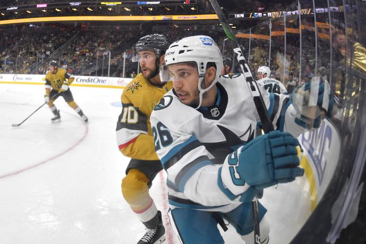 Sharks Golden Knights Hockey