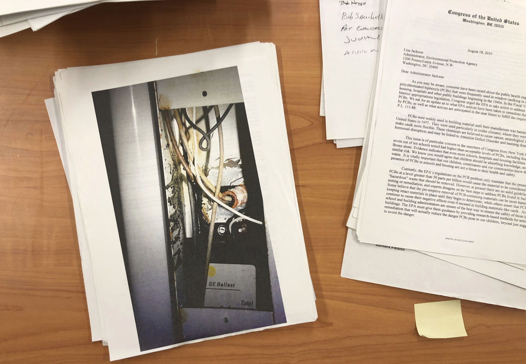 Old fluorescent light ballast