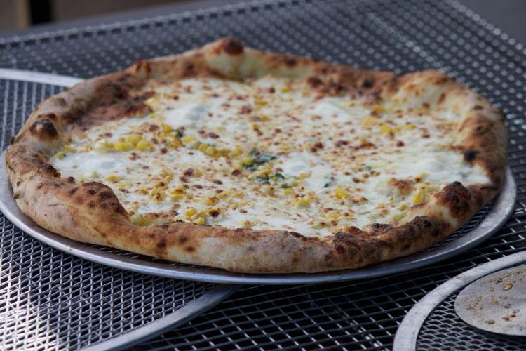 Elote pizza from Family Joint