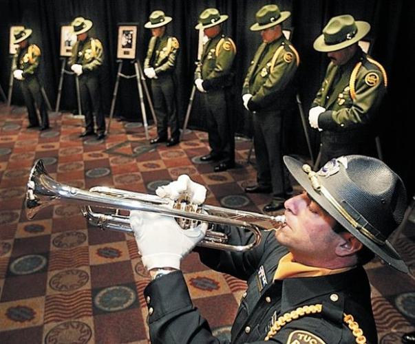 Officers killed in line of duty are remembered