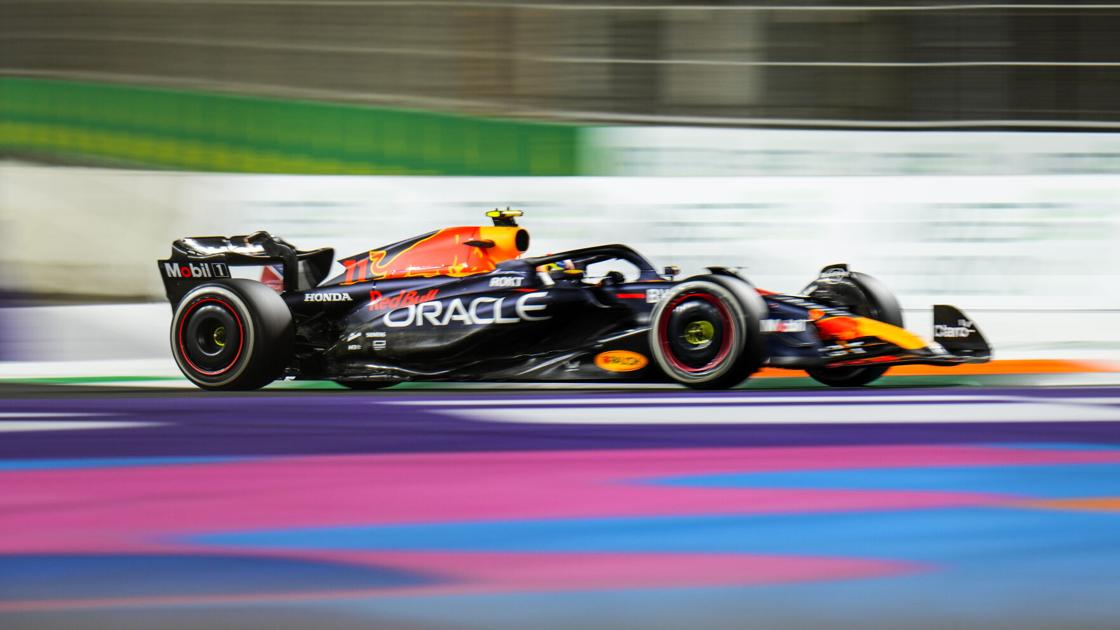 Perez holds off Verstappen’s charge to win F1 Saudi Arabian GP