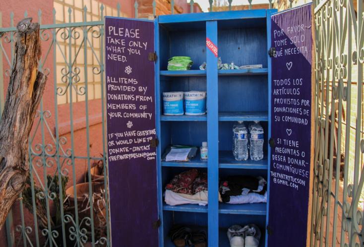 Oracle, South Tucson neighborhoods fight hunger with free pantry movement