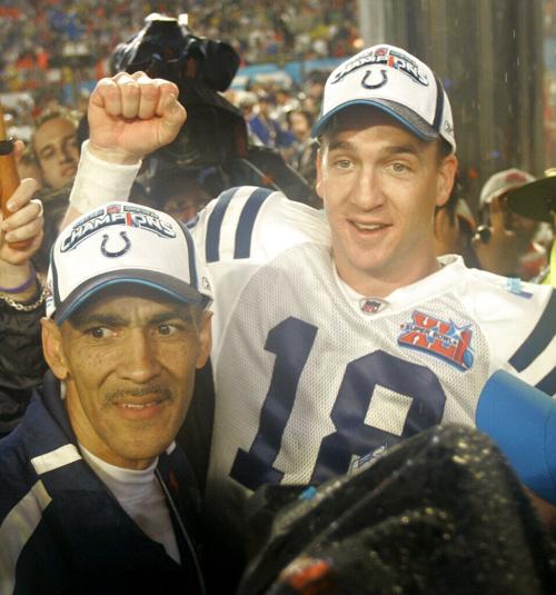 Tony Dungy, Peyton Manning