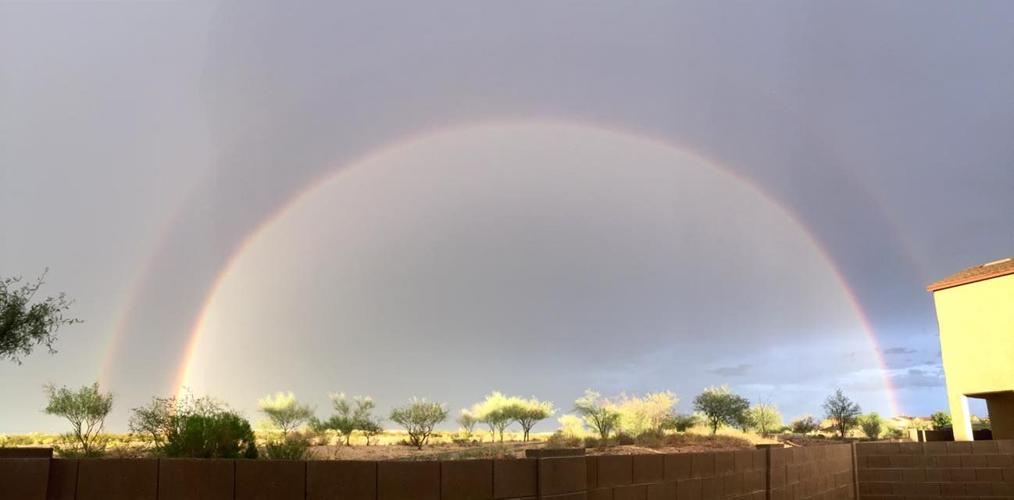 Monsoon rainbows in Tucson