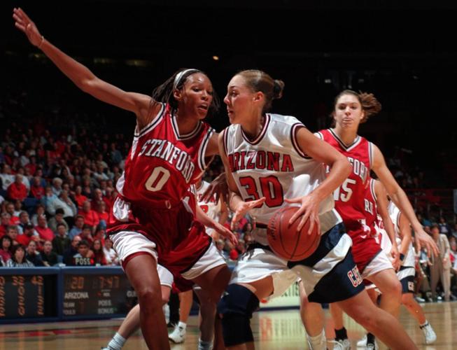 Adia Barnes through the years