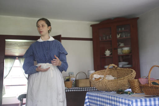 Wicker baskets held many things, including freedom