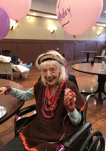 She's 102. She lived through the 1918 flu and now she's beat coronavirus — twice