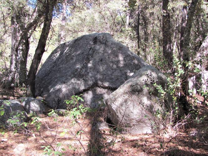 Enormous boulders