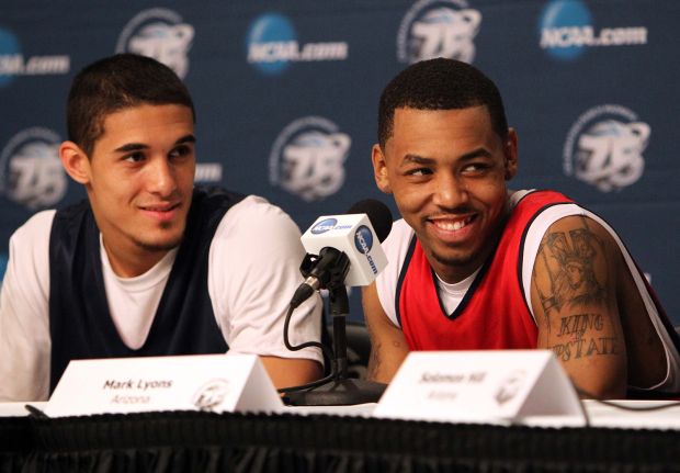 Arizona Wildcats practice at Staples Center