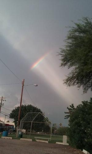 Monsoon rainbows in Tucson
