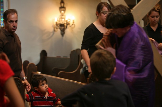 Kid-friendly event traces Jesus' trek   