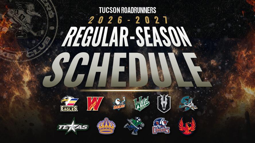 Tucson Roadrunners Announce 2026-27 Regular-Season Schedule