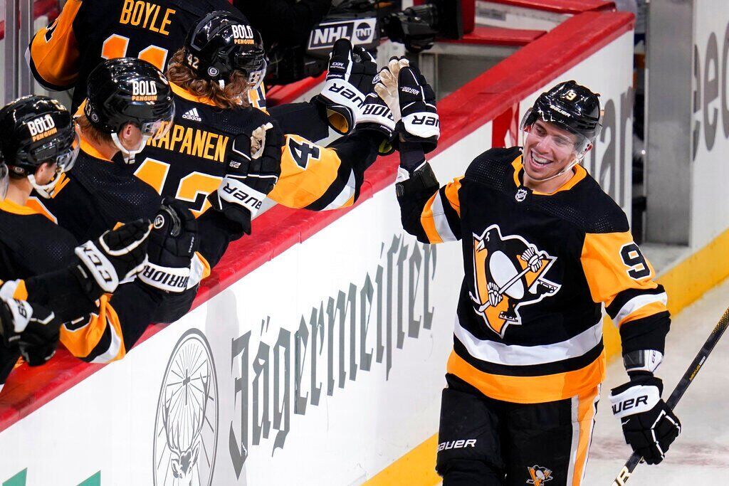 Blues Penguins Hockey