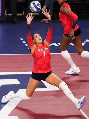Red vs Blue volleyball match
