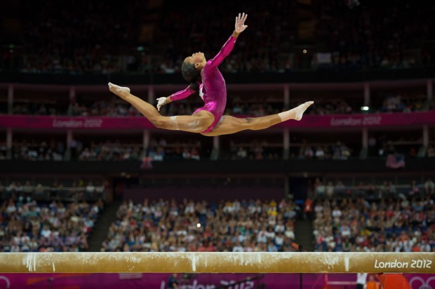 Gabrielle Douglas wins gymnastics gold