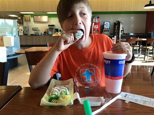 Big box birthday: Boy celebrates for 9 hours at Meijer store