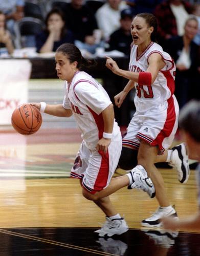 Adia Barnes through the years