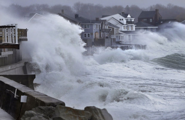 Storm with 5 ugly faces hits New England    