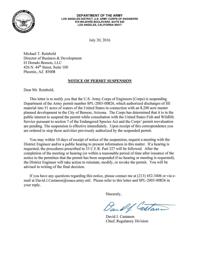 Vigneto permit suspended