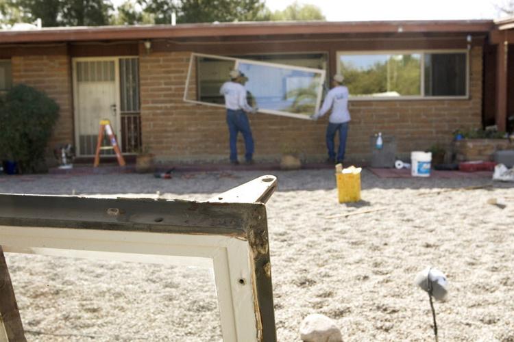 Replacing windows on stucco home