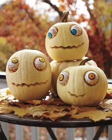 Zombie pumpkins