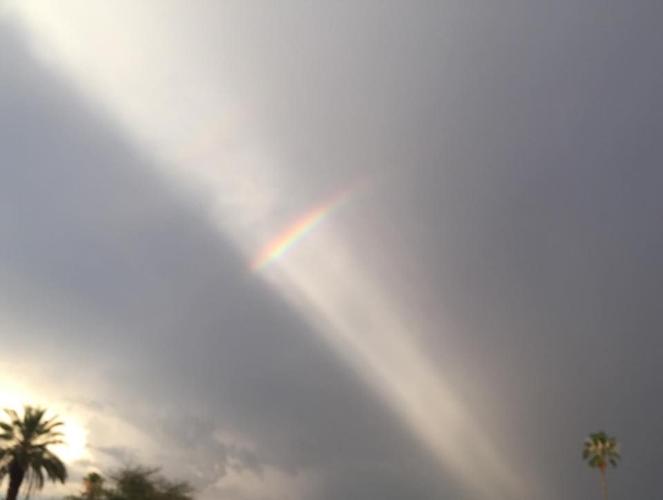Monsoon rainbows in Tucson