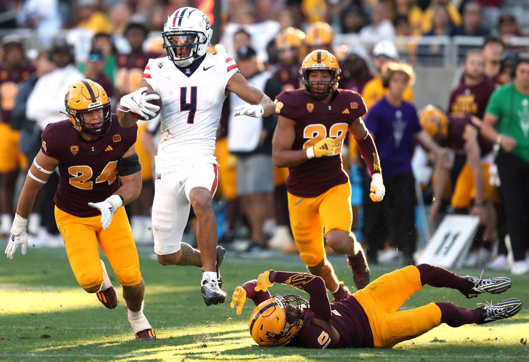 Noah Fifita, Tetairoa McMillan Cement Status As UA Legends | Arizona ...