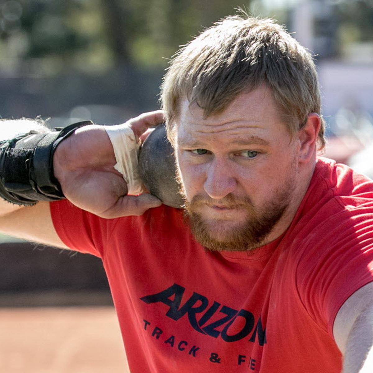 Powerful Arizona Freshman Jordan Geist Already Throwing