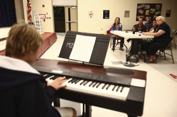 Talent show auditions draw variety of performers   
